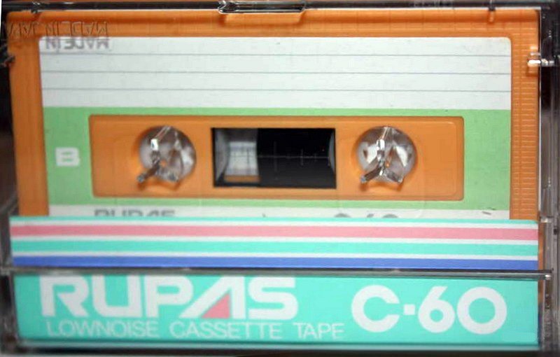 Compact Cassette Rupas 60 Type I Normal Japan
