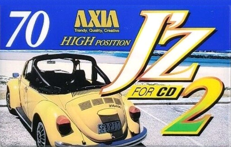 Compact Cassette AXIA J`z 2 70 "JZ1C 70" Type II Chrome 1995 Japan