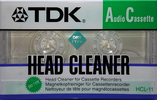 Compact Cassette TDK "HCL-11" Cleaning Cassette 1987 Europe