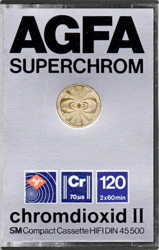 Compact Cassette: AGFA  - Superchrom 120