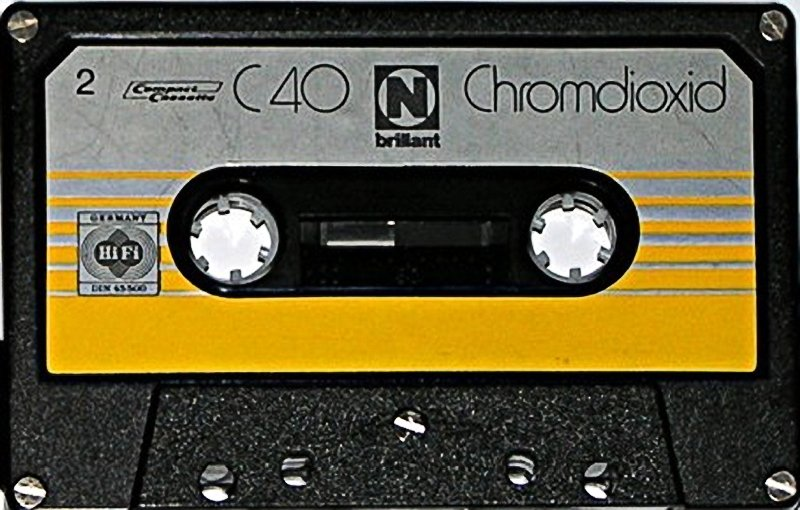 Compact Cassette Neckermann Brilliant 40 Type II Chrome 1977 Germany