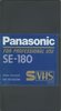 VHS, Video Home System Panasonic SE 180 "NV-SE180EM" Type I Normal Europe