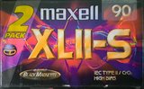 2 pack Maxell XLII-S 90 Type II Chrome 1999 Europe