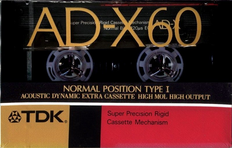 Compact Cassette: TDK  - AD-X 60