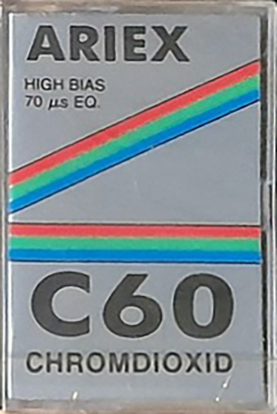 Compact Cassette Ariex 60 Type II Chrome 1979 Germany