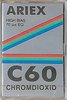 Compact Cassette Ariex 60 Type II Chrome 1979 Germany
