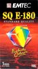 VHS, Video Home System Emtec SQ 180 Type II Chrome 1998 Europe