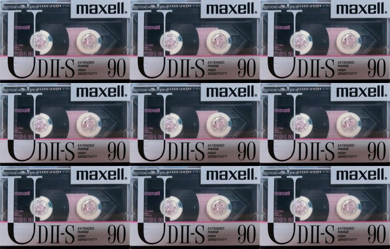 Compact Cassette: Maxell / Hitachi Maxell - UDII-S 90