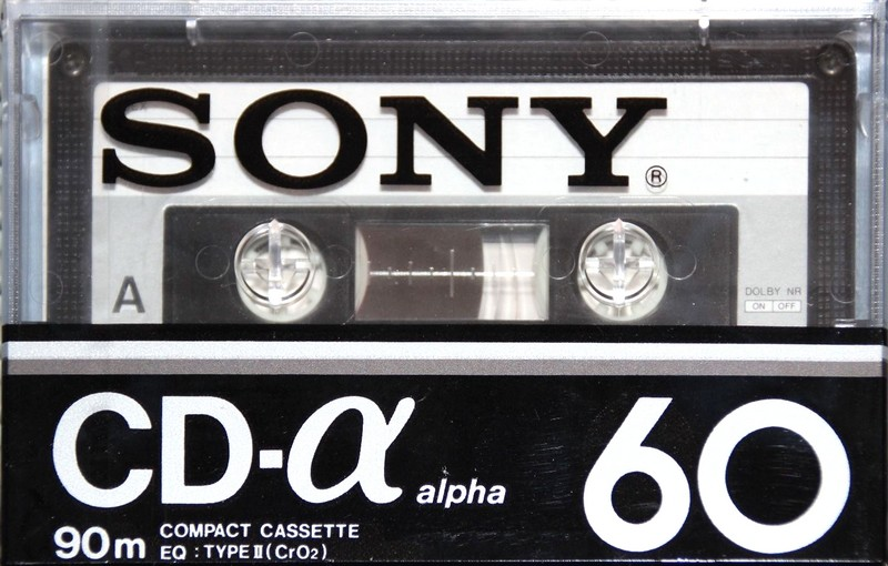 Compact Cassette: Sony  - CD-α 60