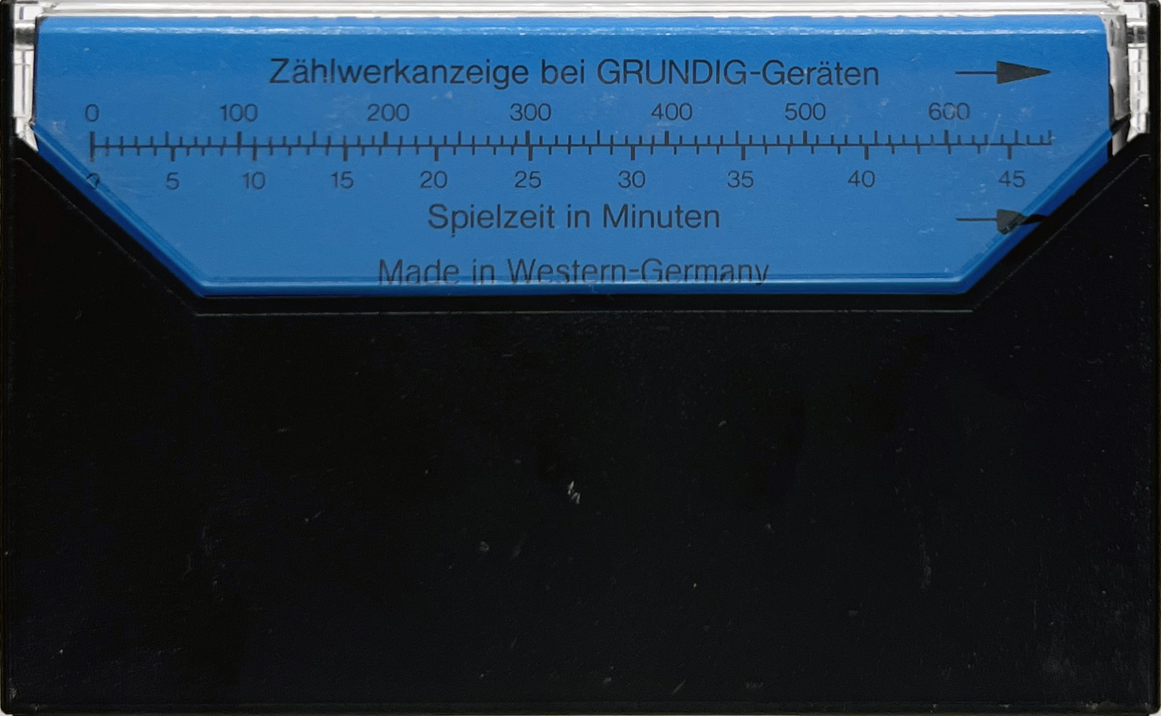 Compact Cassette Grundig Studio-Cassette 90 Type I Normal 1976 Germany