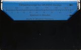 Compact Cassette Grundig Studio-Cassette 90 Type I Normal 1976 Germany