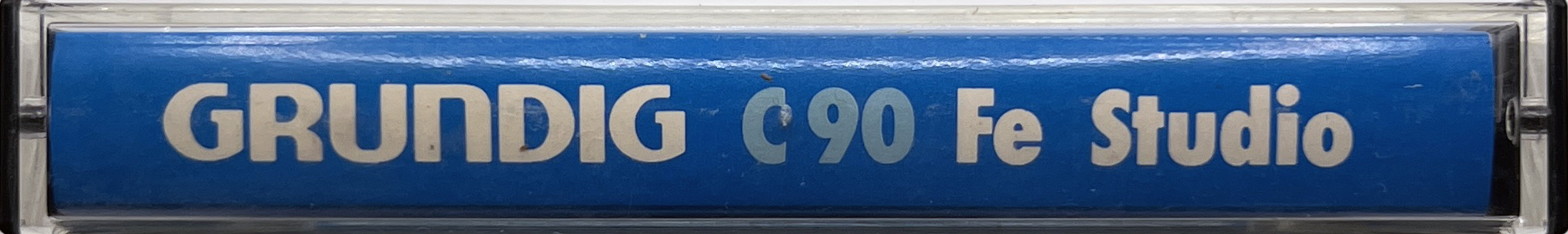 Compact Cassette Grundig Studio-Cassette 90 Type I Normal 1976 Germany