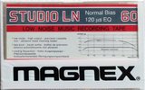 Compact Cassette Magnex Studio LN 60 Type I Normal 1982 Europe