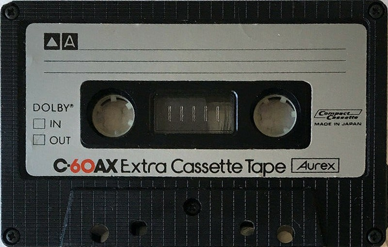 Compact Cassette Aurex AX 60 Type II Chrome 1978 Japan