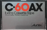 Compact Cassette Aurex AX 60 Type II Chrome 1978 Japan