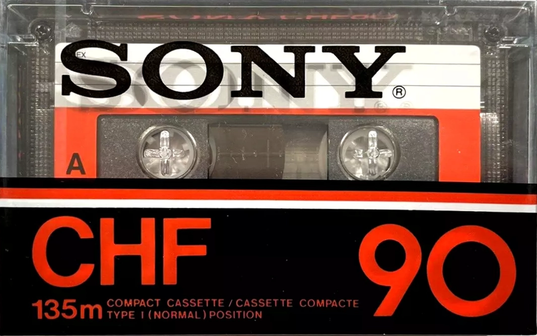 Compact Cassette Sony CHF 90 Type I Normal 1978 North America