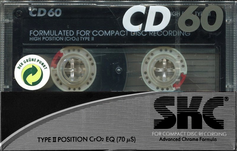 Compact Cassette: Sunkyong Magnetic Limited (SKM) SKC - CD 60