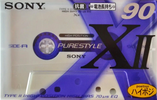 Compact Cassette Sony XII 90 "Purestyle C-90X2D" Type II Chrome 1997 Japan