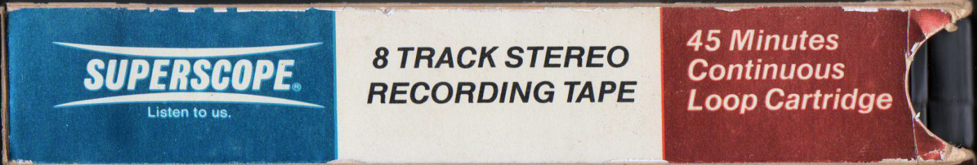 TRACK-8 Superscope 45 Type II Chrome USA