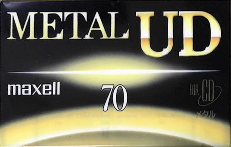 Compact Cassette Maxell Metal UD 70 "MUD-70G" Type IV Metal 1994 Japan