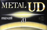 Compact Cassette Maxell Metal UD 70 "MUD-70G" Type IV Metal 1994 Japan