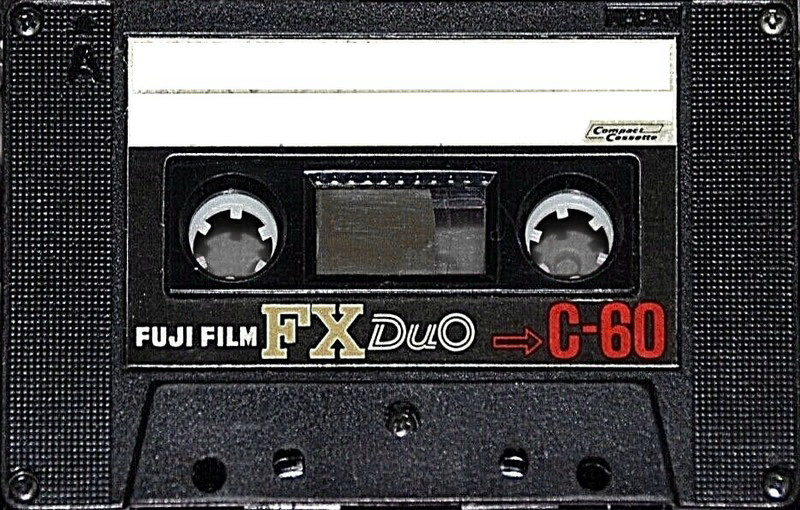 Compact Cassette Fuji Film FX Duo 60 Type I Normal 1974 Japan