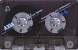 Compact Cassette AXIA PS-IIs 90 Type II Chrome 1988 Japan