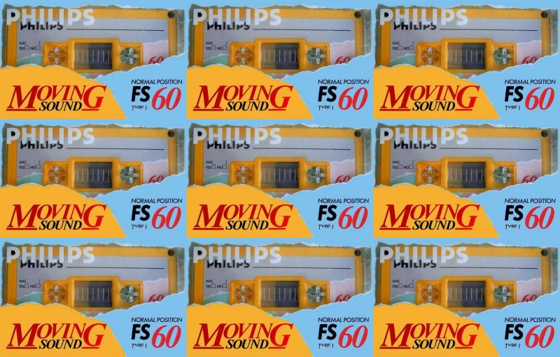 Compact Cassette: Philips  - Moving Sound 60