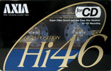 Compact Cassette AXIA Hi 46 Type II Chrome 1990 Japan