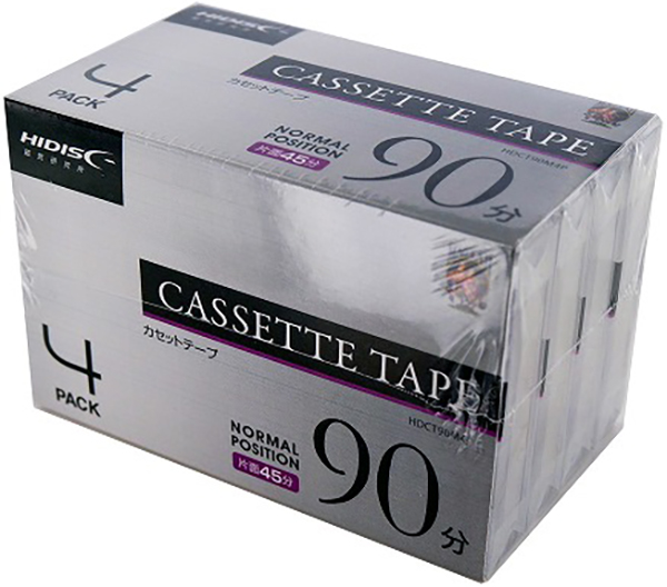 4 pack Hidisc HD 90 "HDCT90M4P" Type I Normal 2021 Japan