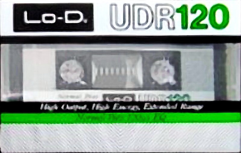 Compact Cassette Lo-D UDR 120 Type I Normal 1984 Japan