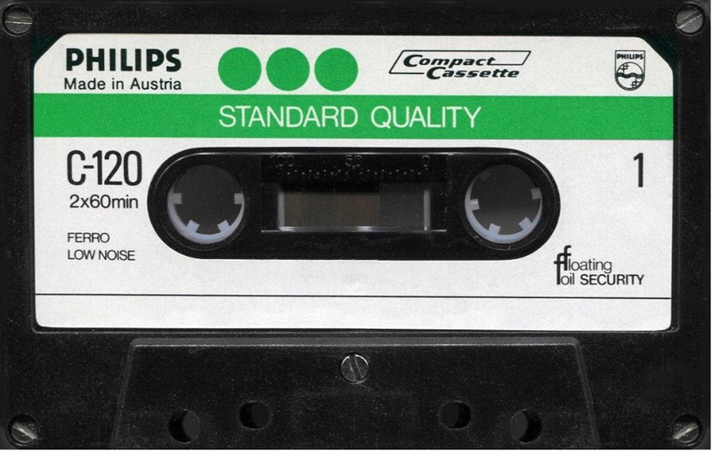 Compact Cassette: Philips  - Standard Quality 120