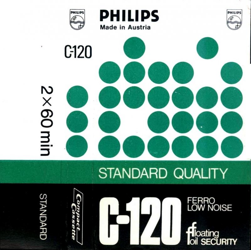 Compact Cassette: Philips  - Standard Quality 120