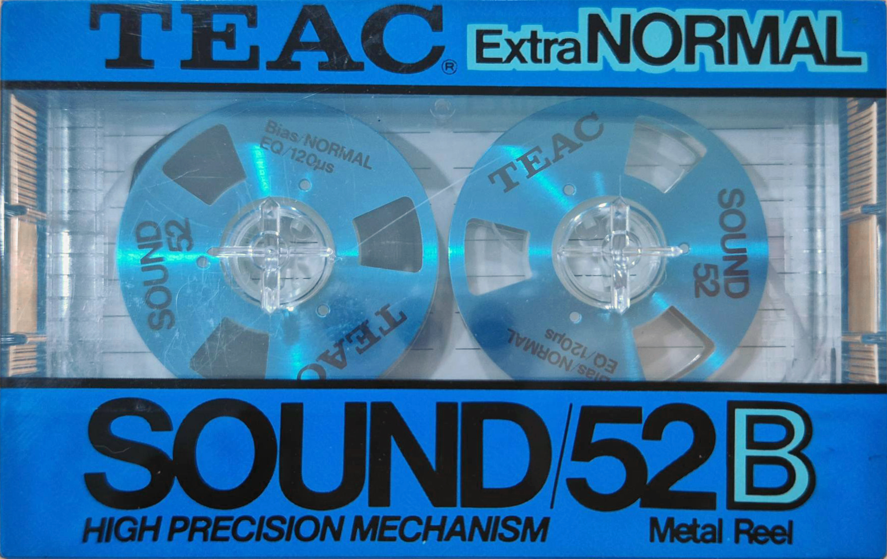 Compact Cassette Teac SOUND 52 "/52B" Type I Normal 1984 USA