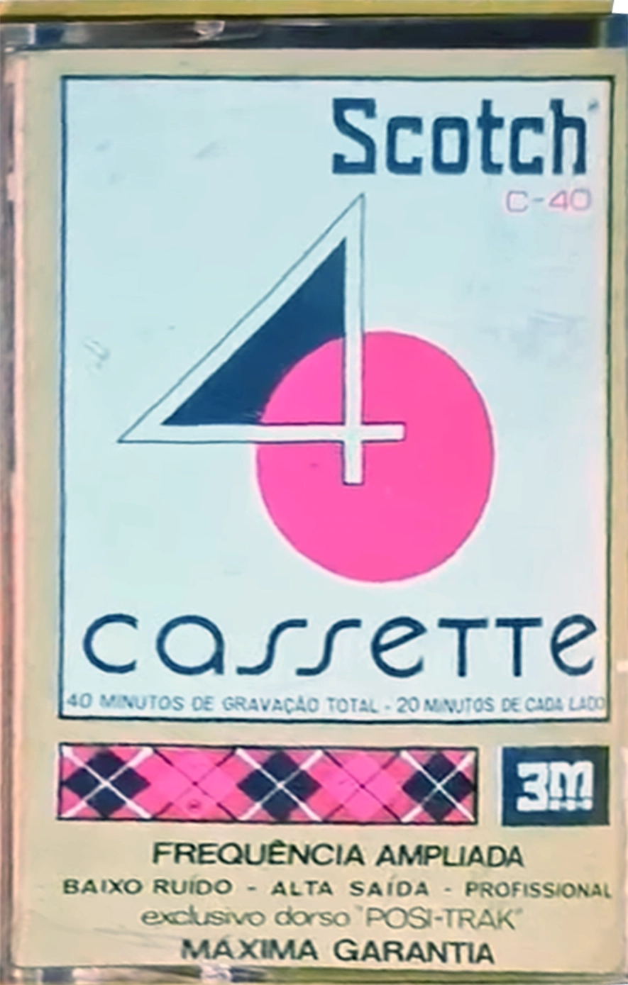 Compact Cassette Scotch 40 Type I Normal 1972 Brazil