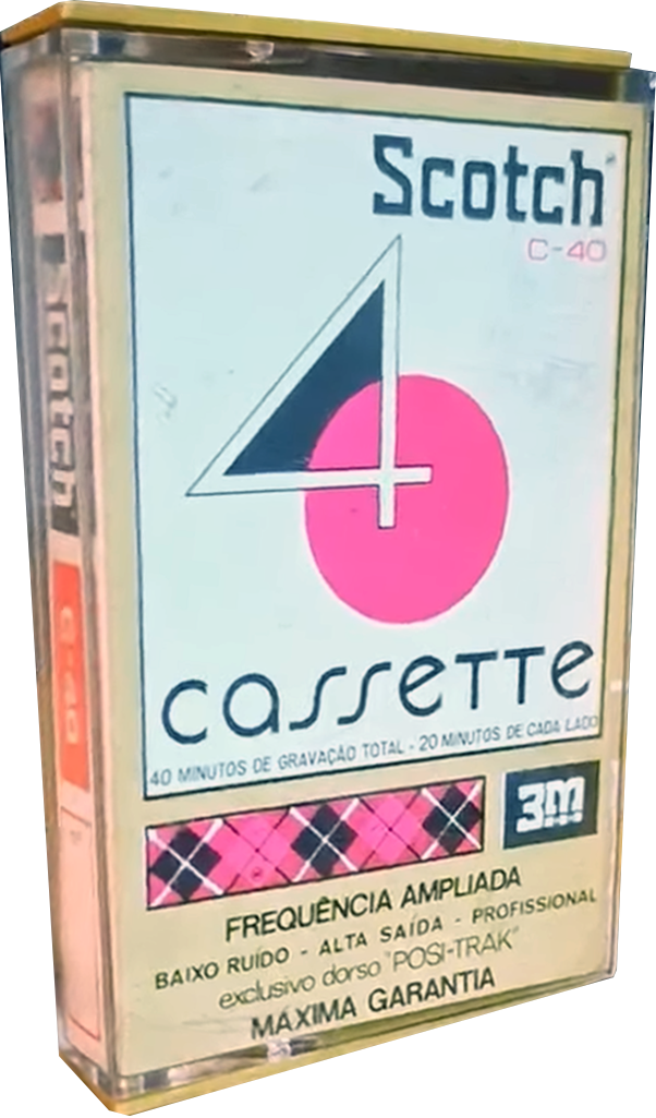 Compact Cassette Scotch 40 Type I Normal 1972 Brazil