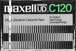 Compact Cassette Maxell UD 120 Type I Normal 1972 Worldwide