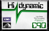 Compact Cassette EMI Hi Dynamic 90 Type I Normal 1980 Europe