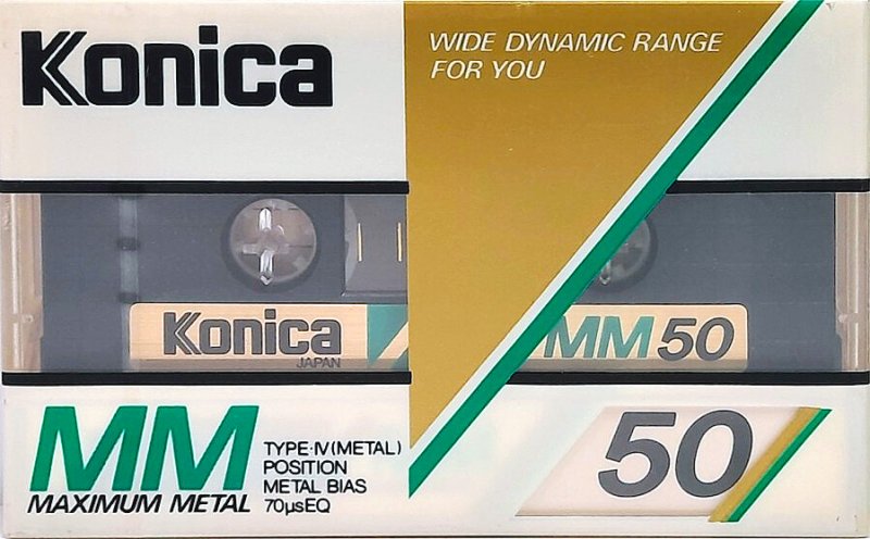 Compact Cassette:  Konica - MM 50