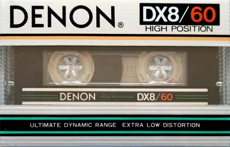 Compact Cassette: Nippon Columbia / Denon Denon - DX8 60