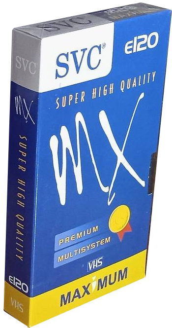 VHS, Video Home System SVC 120 "MX" Type I Normal Iran