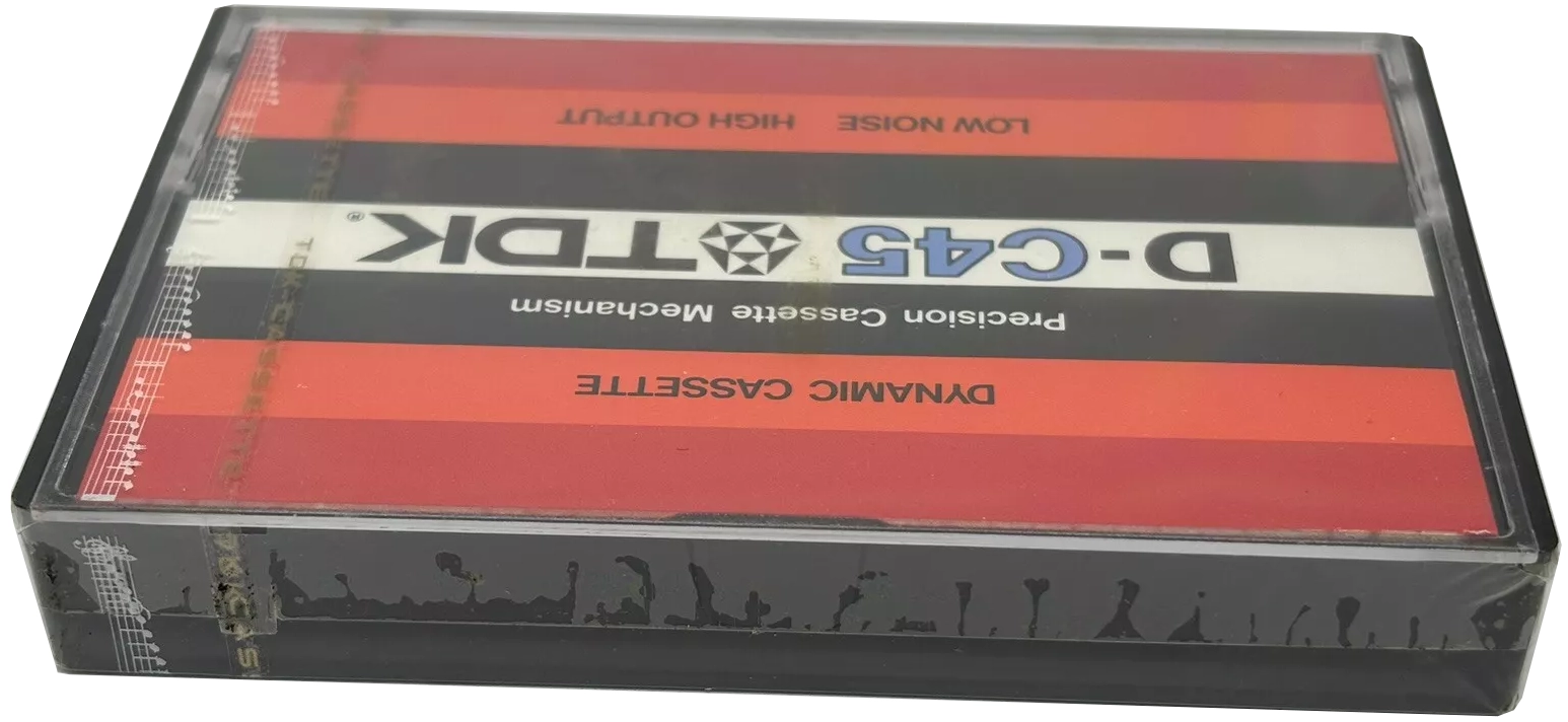 Compact Cassette TDK D 45 Type I Normal 1975 Europe, USA