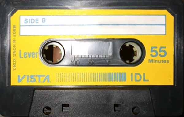 Compact Cassette V.I.S.T.A. IDL 55 "Lever" Type I Normal France
