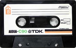 Compact Cassette TDK Audua 90 Type I Normal 1975 Europe, USA