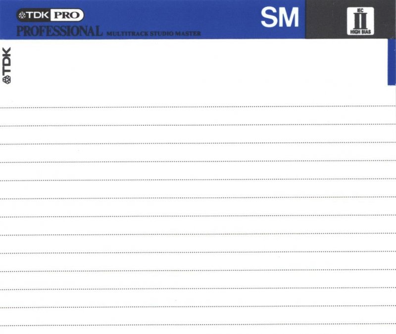 Compact Cassette: TDK  - Professional 90