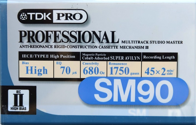 Compact Cassette: TDK  - Professional 90