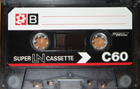 Compact Cassette Chujitsuya 60 Type I Normal 1983 Japan