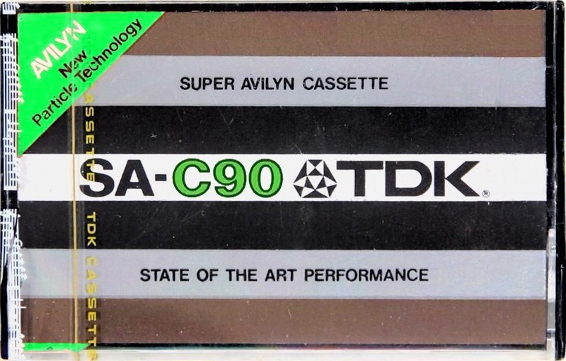 Compact Cassette TDK SA 90 Type II Chrome 1974 Europe, USA