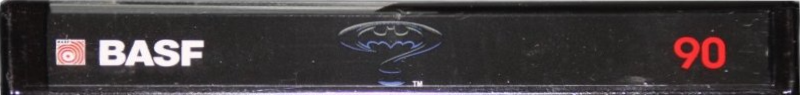 Compact Cassette BASF High Performance II 90 "Batman Forever Edition I" Type II Chrome 1995 Europe