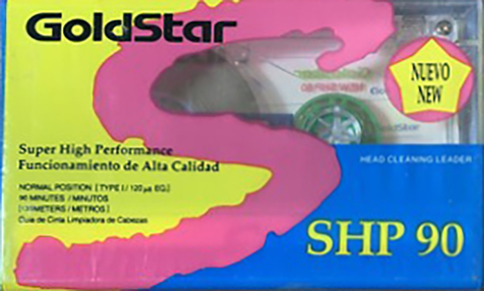 Compact Cassette Goldstar SHP 90 Type I Normal 1991 Canada